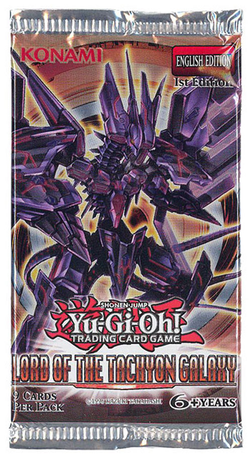 Yu-Gi-Oh Cards - Lord of the Tachyon Galaxy - Booster Pack