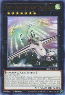 Yu-Gi-Oh Card - MAGO-EN067 - MECHA PHANTOM BEAST DRACOSSACK (rare)