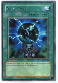 Yu-Gi-Oh Card - MFC-035 - DARK CORE (rare)