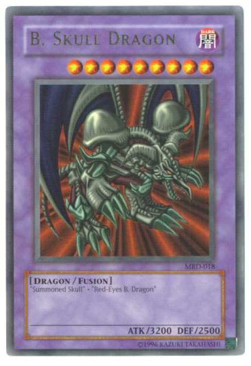 Yu-Gi-Oh Card - MRD-018 - B. SKULL DRAGON (ultra rare holo)