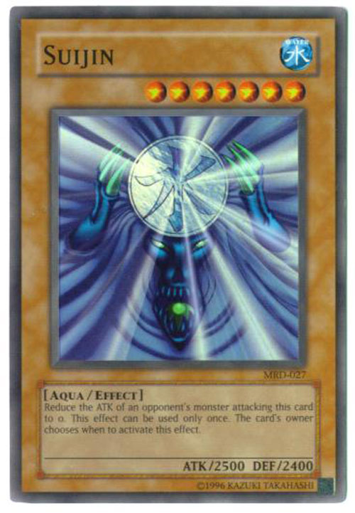 Yu-Gi-Oh Card - MRD-027 - SUIJIN (super rare holo)