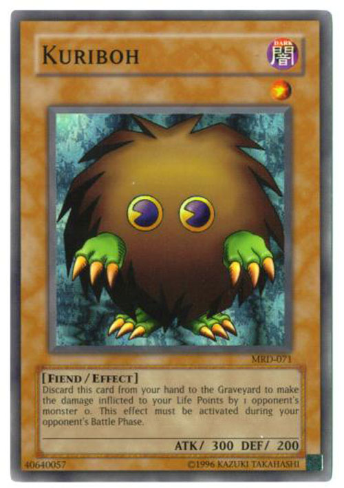 Yu-Gi-Oh Card - MRD-071 - KURIBOH (super rare holo)