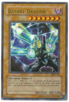 Yu-Gi-Oh Card - MRD-126 - BARREL DRAGON (ultra rare holo)