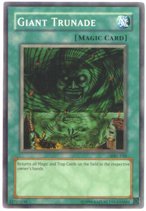 Yu-Gi-Oh Card - MRL-048 - GIANT TRUNADE (super rare holo)