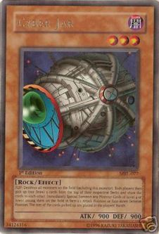 Yu-Gi-Oh Card - MRL-077 - CYBER JAR (rare)