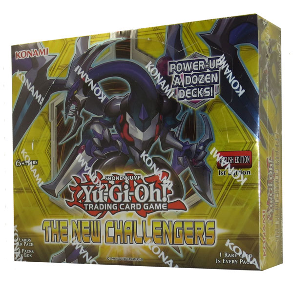 Yu-Gi-Oh Cards - The New Challengers - Booster Box (24 Packs)