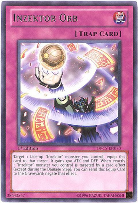 Yu-Gi-Oh Card - ORCS-EN070 - INZEKTOR ORB (rare): BBToyStore.com - Toys,  Plush, Trading Cards, Action Figures & Games online retail store shop sale
