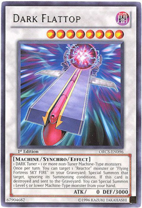 Yu-Gi-Oh Card - ORCS-EN096 - DARK FLATTOP (rare): BBToyStore.com - Toys,  Plush, Trading Cards, Action Figures & Games online retail store shop sale