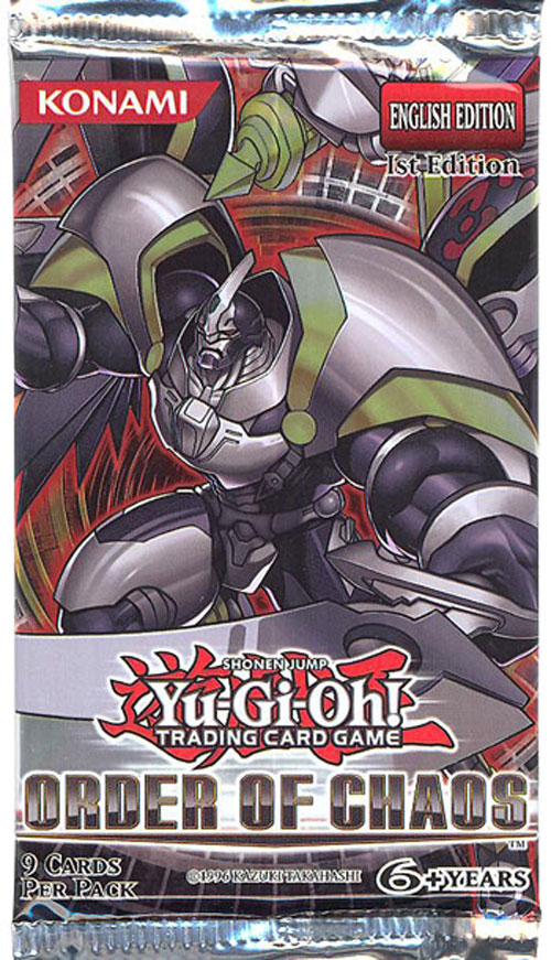 Yu-Gi-Oh Cards Zexal - Order of Chaos - Booster Pack