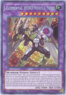 Yu-Gi-Oh Card - CT15-EN001 - ELEMENTAL HERO NEBULA NEOS (secret rare holo)