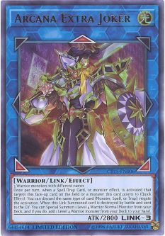 Yu-Gi-Oh Card - CT15-EN006 - ARCANA EXTRA JOKER (ultra rare holo)