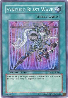 Yu-Gi-Oh Card - DPCT-ENY03 - SYNCHRO BLAST WAVE (super rare holo)