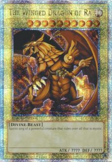 Yu-Gi-Oh Card - LC01-EN003 - THE WINGED DRAGON OF RA (25th Quarter Century Secret Rare Holo)