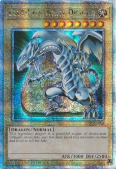 Yu-Gi-Oh Card - LC01-EN004 - BLUE-EYES WHITE DRAGON (25th Quarter Century Secret Rare Holo)