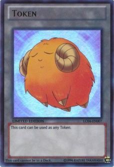 Yu-Gi-Oh Card - LC04-EN007 - YELLOW SHEEP TOKEN (ultra rare holo)