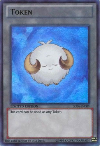 Yu-Gi-Oh Card - LC04-EN008 - WHITE LAMB TOKEN (ultra rare holo):  BBToyStore.com - Toys, Plush, Trading Cards, Action Figures & Games online  retail store shop sale