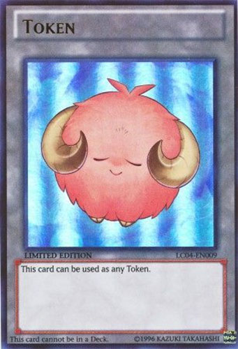 Yu-Gi-Oh Card - LC04-EN009 - PINK LAMB TOKEN (ultra rare holo)