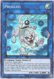 Yu-Gi-Oh Card - LOD2-EN001 - PROGLEO (super rare holo)