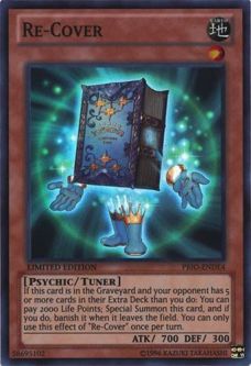 Yu-Gi-Oh Card - PRIO-ENDE4 - RE-COVER (super rare holo)