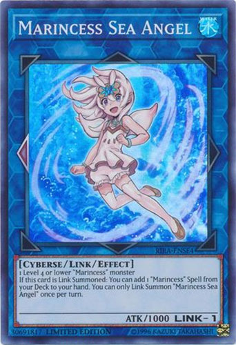 Yu-Gi-Oh Card - RIRA-ENSE4 - MARINCESS SEA ANGEL (super rare holo):  BBToyStore.com - Toys, Plush, Trading Cards, Action Figures & Games online  retail store shop sale