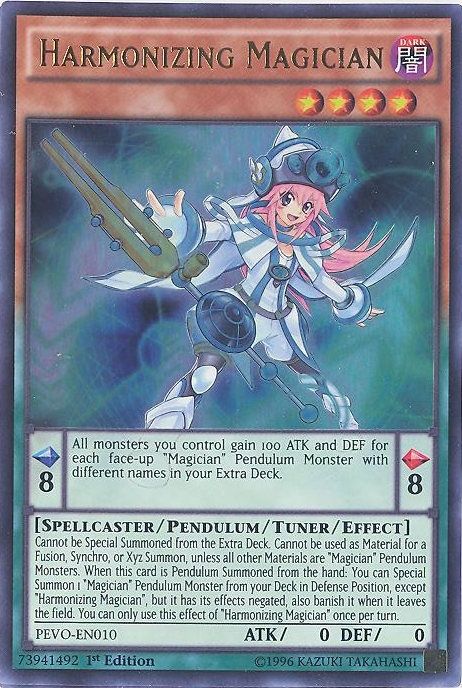 Yu-Gi-Oh Card - PEVO-EN010 - HARMONIZING MAGICIAN (ultra rare holo):  BBToyStore.com - Toys, Plush, Trading Cards, Action Figures & Games online  retail store shop sale