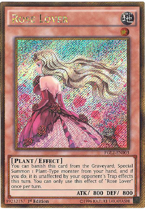 yugioh love card Yu-Gi-Oh - PGL2-EN003 To commemorate Valentine's Day please