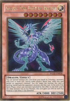 Yu-Gi-Oh Card - PGLD-EN038 - GALAXY-EYES PHOTON DRAGON (gold rare holo)