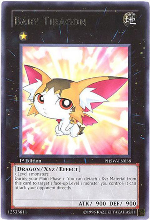 Yu-Gi-Oh Card - PHSW-EN038 - BABY TIRAGON (rare): BBToyStore.com - Toys,  Plush, Trading Cards, Action Figures & Games online retail store shop sale