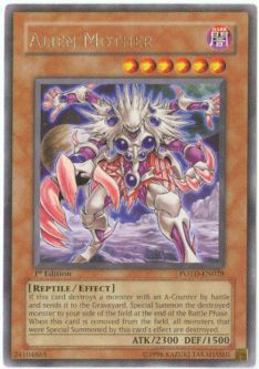 Yu-Gi-Oh Card - POTD-EN028 - ALIEN MOTHER (rare)