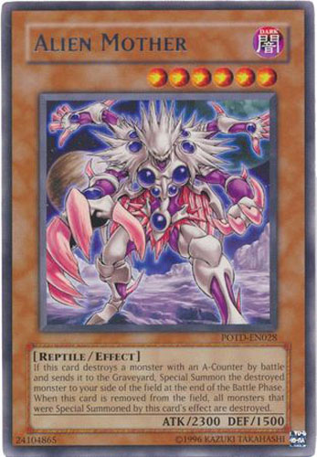 Yu-Gi-Oh Card - POTD-EN028 - ALIEN MOTHER (rare)