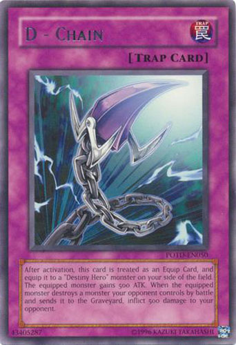 yugioh card chain Yu-Gi-Oh Card - POTD-EN050 - D-CHAIN (rare): BBToyStore.com