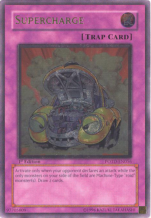 Yu-Gi-Oh Card - POTD-EN056 - SUPERCHARGE (ultimate rare holo ...