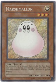 Yu-Gi-Oh Card - PP01-EN003 - MARSHMALLON (secret rare holo)