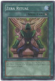 Yu-Gi-Oh Card - PP01-EN010 - ZERA RITUAL (super rare holo)