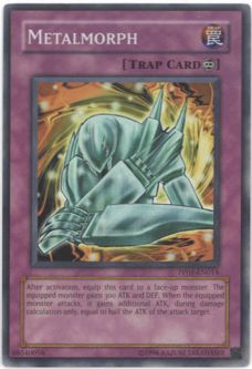 Yu-Gi-Oh Card - PP01-EN014 - METALMORPH (super rare holo)