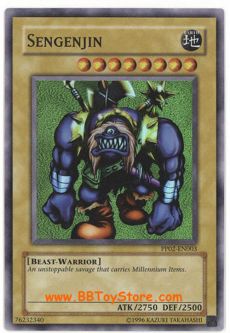 Yu-Gi-Oh Card - PP02-EN003 - SENGENJIN (super rare holo)