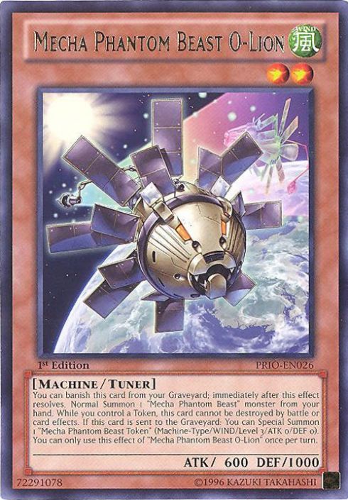 Yu-Gi-Oh Card - PRIO-EN026 - MECHA PHANTOM BEAST O-LION (rare): BBToyStore.com - Toys, Plush, Trading Cards, Action Figures & Games online retail store shop sale Yu-Gi-Oh Card - PRIO-EN026 - MECHA PHANTOM BEAST O-LION (rare): BBToyStore.com - Toys, Plush, Trading Cards, Action Figures & Games online retail store shop sale