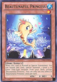 Yu-Gi-Oh Card - PRIO-EN036 - BEAUTUNAFUL PRINCESS (rare)