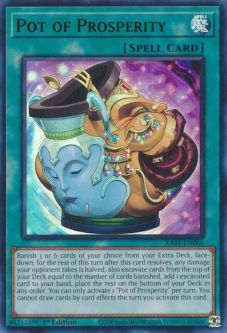 Yu-Gi-Oh Card - RA01-EN066 - POT OF PROSPERITY  (ultra rare holo)