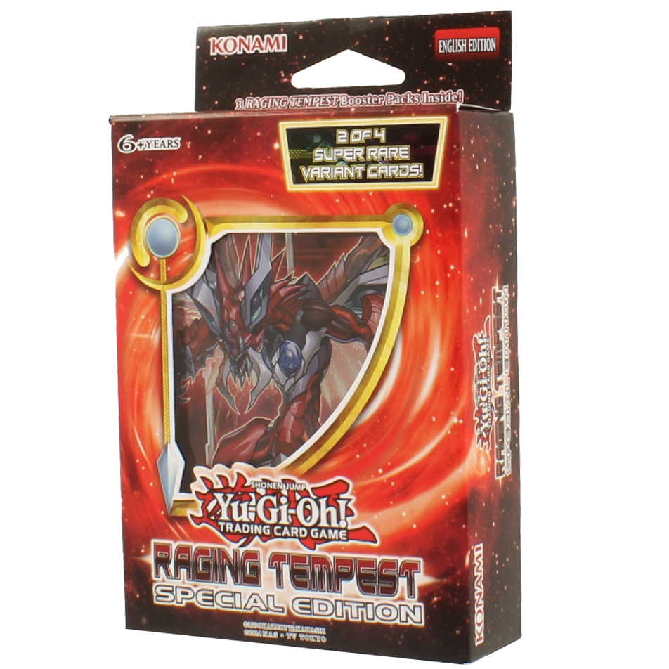 Yu-Gi-Oh Cards - Raging Tempest *Special Edition* (3 Boosters & 2 Foils)