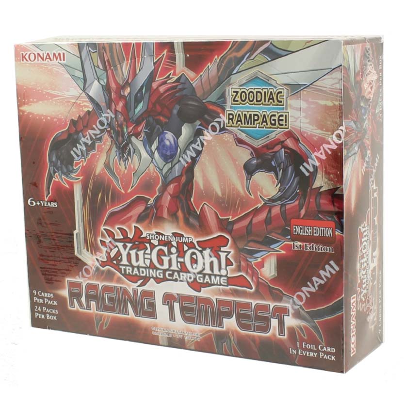 Yu-Gi-Oh Cards - Raging Tempest - Booster Box (24 Packs)