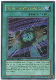 Yu-Gi-Oh Card - RDS-ENSE1 - DIFFUSION WAVE-MOTION (ultra rare holo)