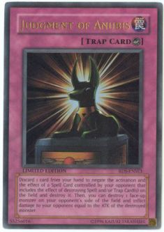 Yu-Gi-Oh Card - RDS-ENSE3 - JUDGEMENT OF ANUBIS (ultra rare holo)