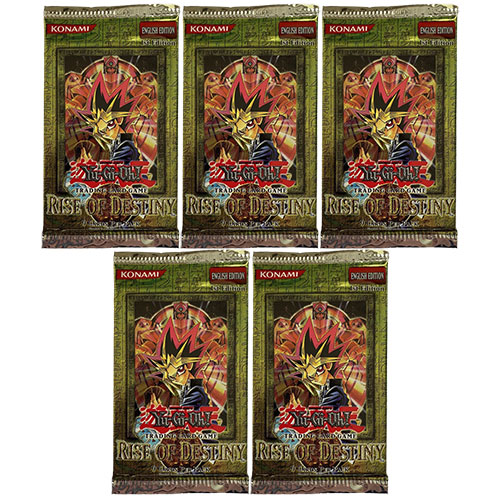 Yu-Gi-Oh Cards - Rise of Destiny - Booster Packs (5 Pack Lot)