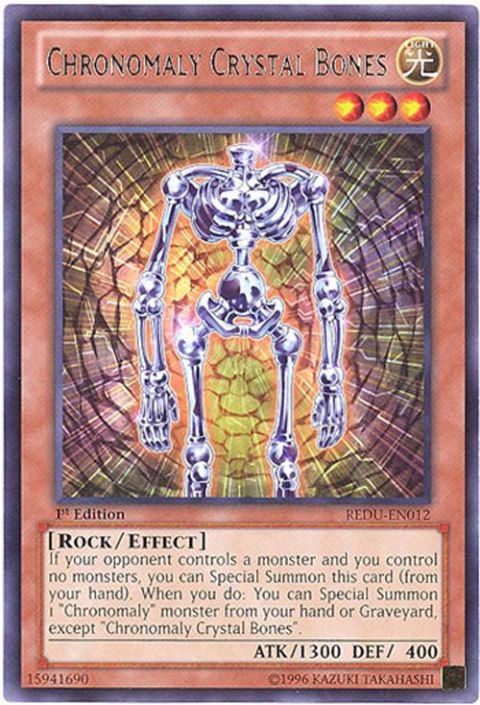 yugioh chronomaly cards Number 6: Atlandis [REDU-EN092] Secret Rare except Chronomaly Crystal Bones. The NEW CHRONOMALY DECK! ft.