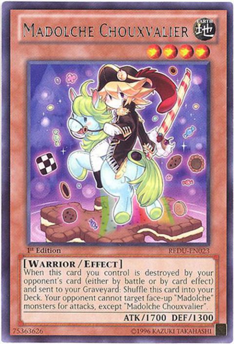 Yu-Gi-Oh Card - REDU-EN023 - MADOLCHE CHOUXVALIER (rare)