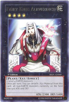 Yu-Gi-Oh Card - REDU-EN049 - FAIRY KING ALBVERDICH (rare)