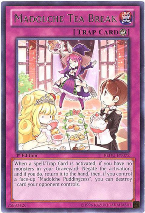 Yu-Gi-Oh Card - REDU-EN072 - MADOLCHE TEA BREAK (rare