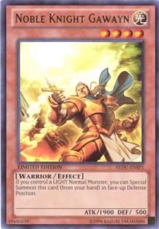 Yu-Gi-Oh Card - REDU-ENSP1 - NOBLE KNIGHT GAWAYN (ultra rare holo)