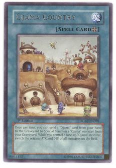 Yu-Gi-Oh Card - RGBT-EN098 - OJAMA COUNTRY (rare)